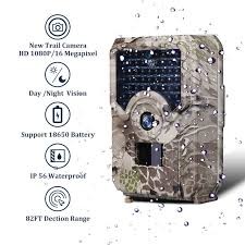 دوربین ورزشی Trail Camera کاملا ضد آب ، مناسب برای اب و هوای بارانی